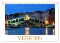 Venedig (Tischkalender 2025 DIN A5 quer), CALVENDO Monatskalender