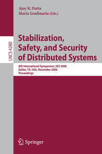 Stabilization, Safety, and Security of Distributed Systems