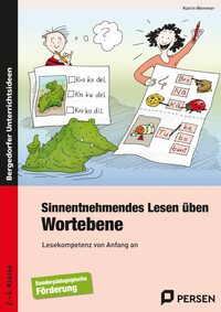 Sinnentnehmendes Lesen üben: Wortebene