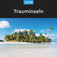 Trauminseln - KUNTH Broschurkalender 2026