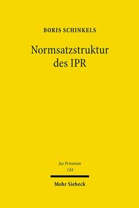 Normsatzstruktur des IPR