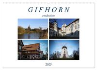 Gifhorn entdecken (Wandkalender 2025 DIN A2 quer), CALVENDO Monatskalender