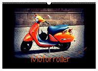 Motorroller (Wandkalender 2025 DIN A3 quer), CALVENDO Monatskalender