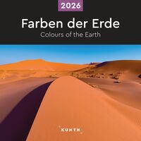 Farben der Erde - KUNTH Broschurkalender 2026