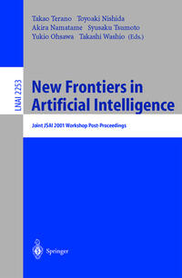 New Frontiers in Artificial Intelligence