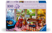 Adult puzzle 100 Teile - Musikalische Jahreszeiten