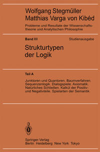 Junktoren und Quantoren. Baumverfahren. Sequenzenlogik. Dialogspiele. Axiomatik. Natürliches Schließen. Kalkül der Positiv- und Negativteile. Spielarten der Semantik