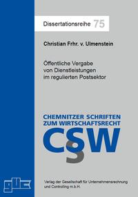 Öffentliche Vergabe von Dienstleistungen im regulierten Postsektor