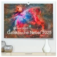 Galaktische Nebel (hochwertiger Premium Wandkalender 2025 DIN A2 quer), Kunstdruck in Hochglanz