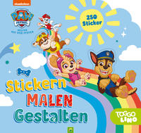 PAW Patrol Stickern, Malen, Gestalten