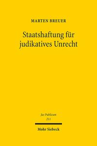 Staatshaftung für judikatives Unrecht