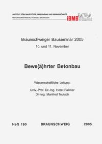 Braunschweiger Bauseminar 2005: 10. und 11. November