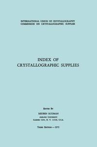 Index of Crystallographic Supplies