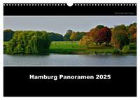 Hamburg Panoramen 2025 (Wandkalender 2025 DIN A3 quer), CALVENDO Monatskalender