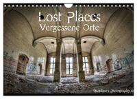 Lost Places, Vergessene Orte / AT-Version (Wandkalender 2025 DIN A4 quer), CALVENDO Monatskalender