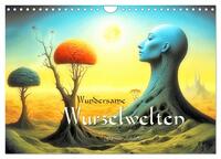 Wundersame Wurzelwelten (Wandkalender 2025 DIN A4 quer), CALVENDO Monatskalender