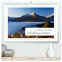 Rund um den Watzmann (hochwertiger Premium Wandkalender 2025 DIN A2 quer), Kunstdruck in Hochglanz