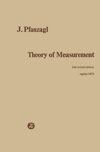 Theory of Measurement