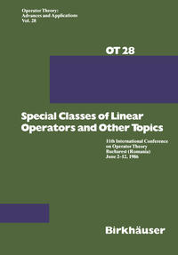 Special Classes of Linear Operators and Other Topics