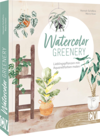 Watercolor greenery