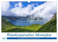 Wanderparadies Montafon (Wandkalender 2025 DIN A3 quer), CALVENDO Monatskalender