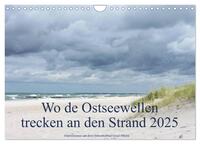 Wo de Ostseewellen trecken an den Strand 2025 (Wandkalender 2025 DIN A4 quer), CALVENDO Monatskalender