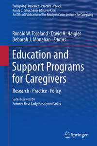 Education and Support Programs for Caregivers