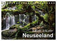 Neuseeland - Wilde Wälder (Tischkalender 2025 DIN A5 quer), CALVENDO Monatskalender