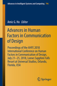 Advances in Human Factors in Communication of Design