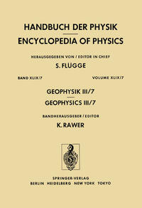 Geophysik III / Geophysics III