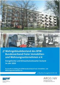 Wohngebäudebestand des BfW-Bundesverband Freier Immobilien- und Wohnungsunternehmen e.V.