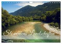 Slowenische Landschaften (Wandkalender 2025 DIN A4 quer), CALVENDO Monatskalender