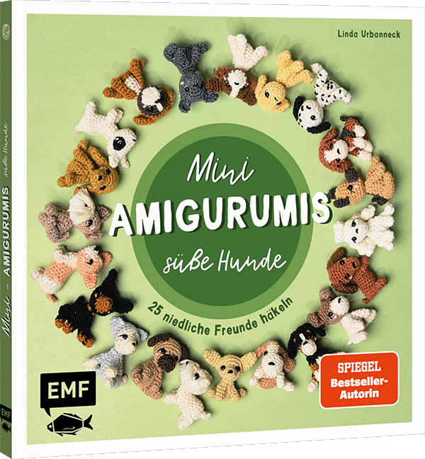 Mini-Amigurumis – Süße Hunde