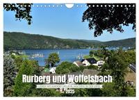 Rurberg und Woffelsbach - Leben wo andere Urlaub machen, in der Eifel (Wandkalender 2025 DIN A4 quer), CALVENDO Monatskalender