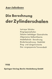 Die Berechnung der Zylinderschalen