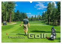 Passion Golf (Wandkalender 2025 DIN A3 quer), CALVENDO Monatskalender