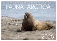 Fauna arctica (Tischkalender 2025 DIN A5 quer), CALVENDO Monatskalender