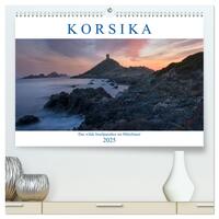 Korsika, das wilde Inselparadies im Mittelmeer (hochwertiger Premium Wandkalender 2025 DIN A2 quer), Kunstdruck in Hochglanz