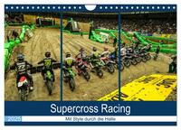 Supercross Racing - Mit Style durch die Halle (Wandkalender 2025 DIN A4 quer), CALVENDO Monatskalender