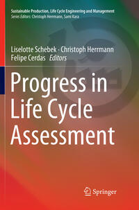 Progress in Life Cycle Assessment