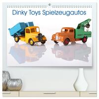 Dinky Toys Spielzeugautos (hochwertiger Premium Wandkalender 2025 DIN A2 quer), Kunstdruck in Hochglanz