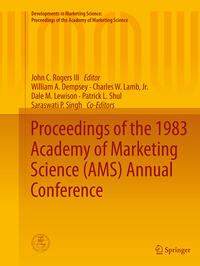 Proceedings of the 1983 Academy of Marketing Science (AMS) Annual Conference