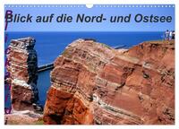 Blick auf die Nord-und Ostsee (Wandkalender 2025 DIN A3 quer), CALVENDO Monatskalender