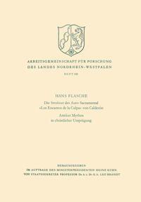 Die Struktur des Auto Sacramental «Los Encantos de la Culpa» von Calderón. Antiker Mythos in christlicher Umprägung