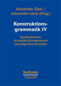 Konstruktionsgrammatik IV