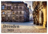 Dresden 2025 (Wandkalender 2025 DIN A3 quer), CALVENDO Monatskalender