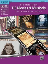 Top Hits from TV, Movies & Musicals Instrumental Solos