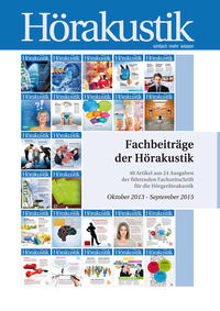 Fachbeiträge der Hörakustik Oktober 2013 - September 2015