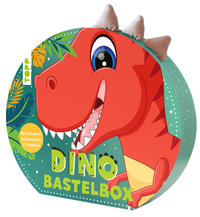 Dino-Bastelbox. Mit Anleitungen, Bastelmaterial und Mitmachbuch