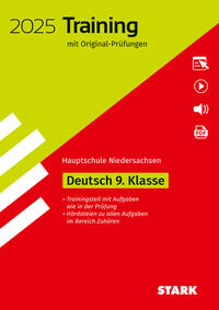 STARK Original-Prüfungen und Training Hauptschule 2025 - Deutsch 9. Klasse - Niedersachsen